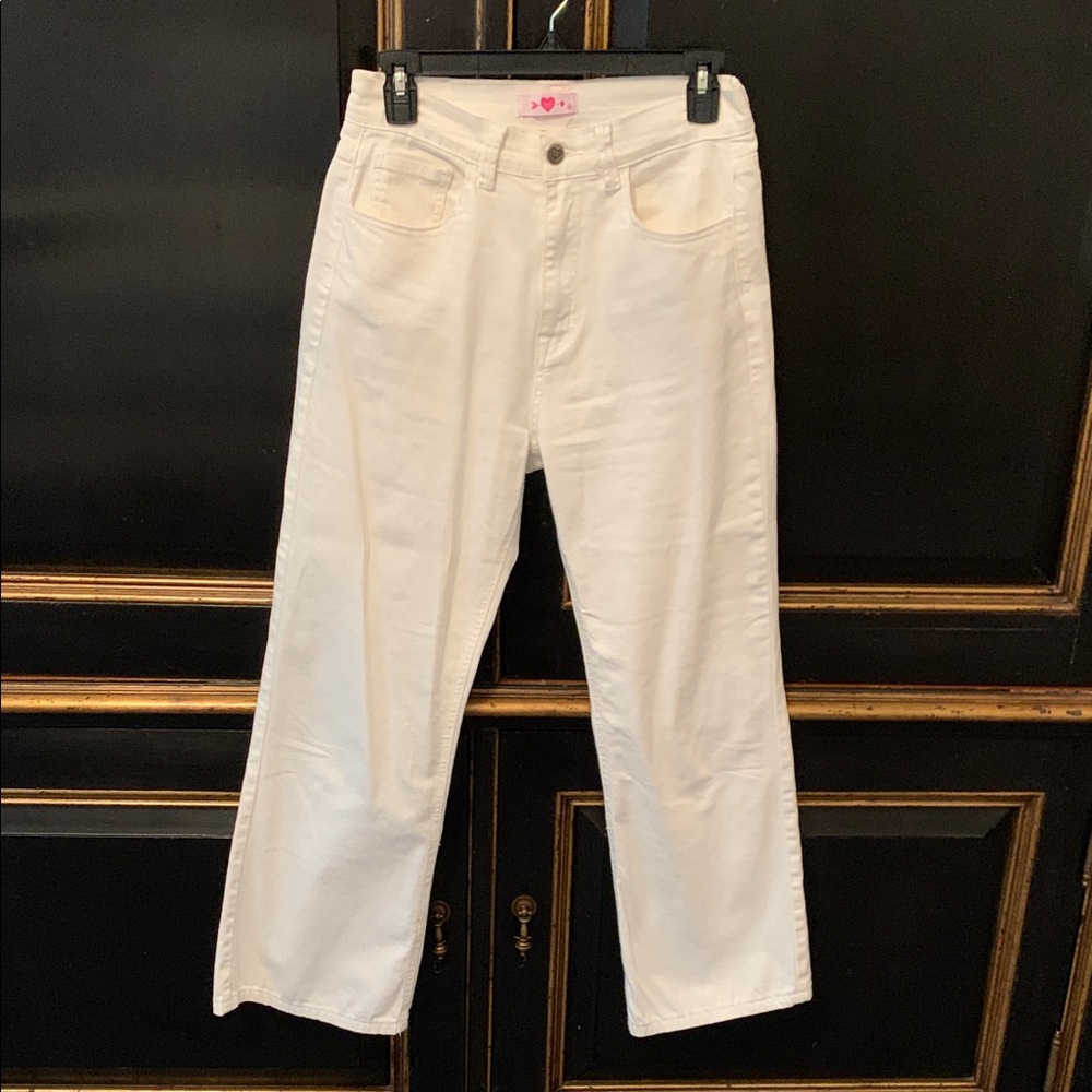 Buddy Love White Denim pants size 28